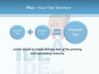Togetherness White Senior PowerPoint Template