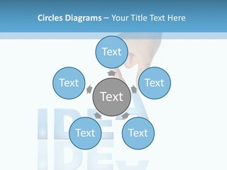 Togetherness White Senior PowerPoint Template