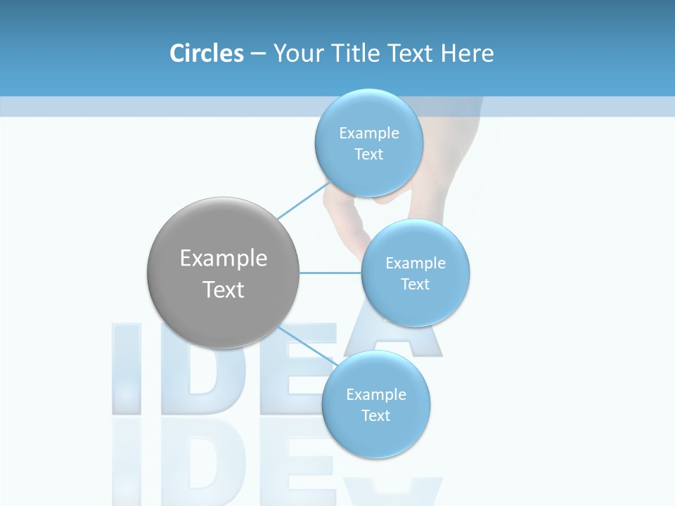 Togetherness White Senior PowerPoint Template