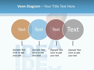 Togetherness White Senior PowerPoint Template