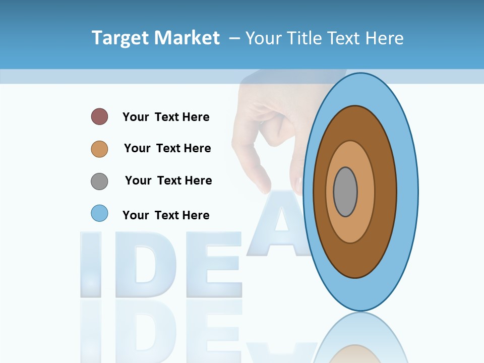 Togetherness White Senior PowerPoint Template