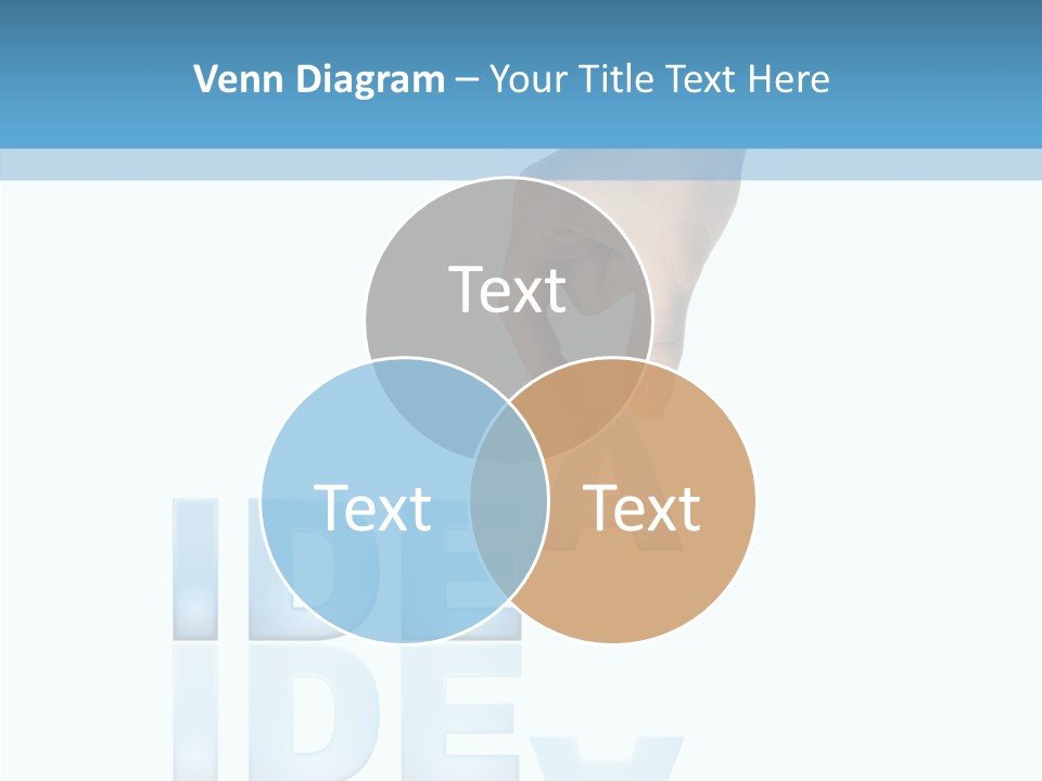 Togetherness White Senior PowerPoint Template