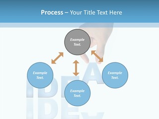 Togetherness White Senior PowerPoint Template