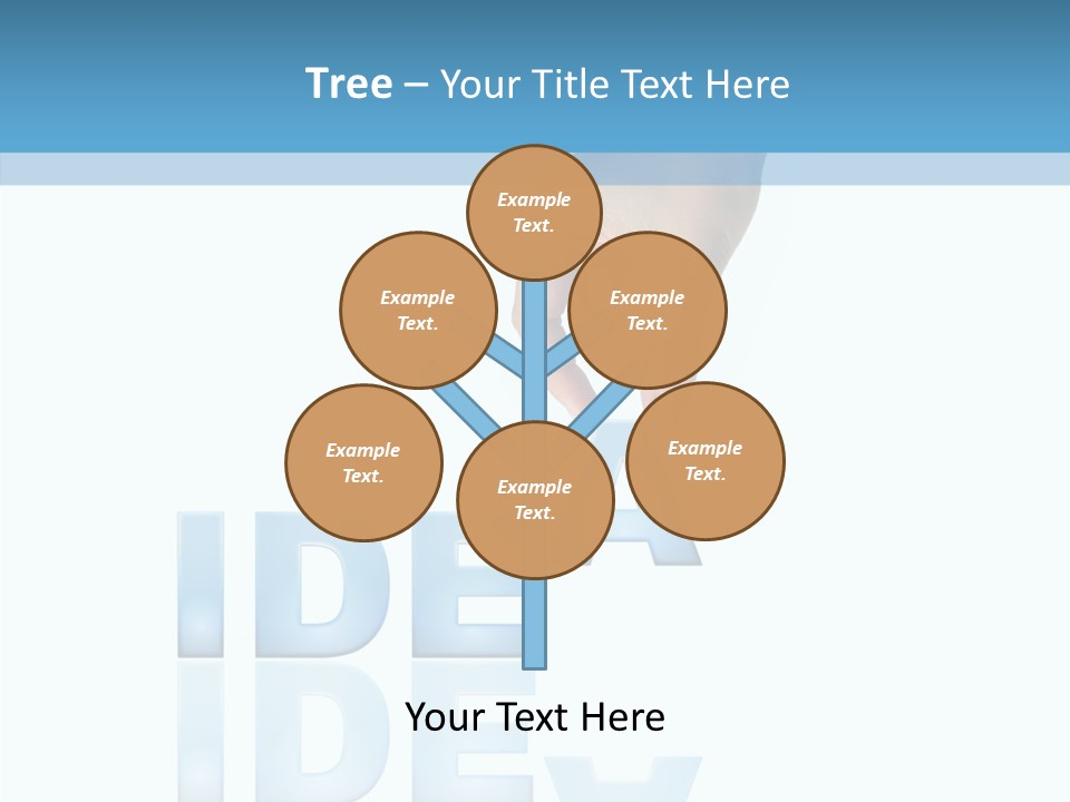 Togetherness White Senior PowerPoint Template