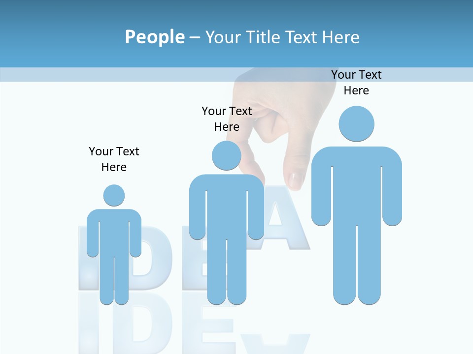 Togetherness White Senior PowerPoint Template