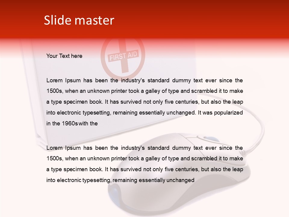 Hand Young Holding Hands PowerPoint Template