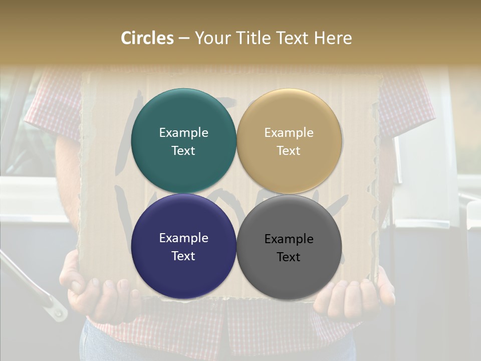 Care Aging White Background PowerPoint Template