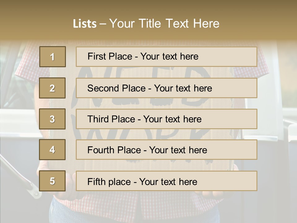 Care Aging White Background PowerPoint Template