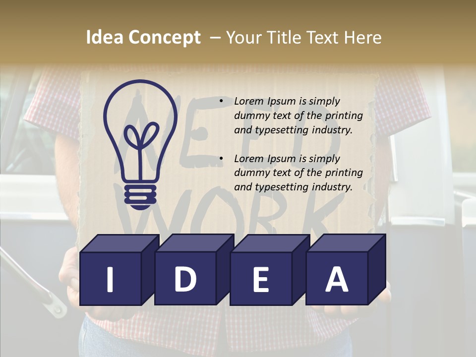 Care Aging White Background PowerPoint Template