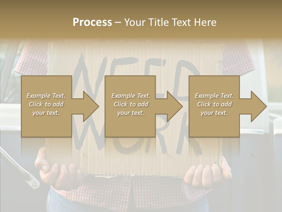 Care Aging White Background PowerPoint Template