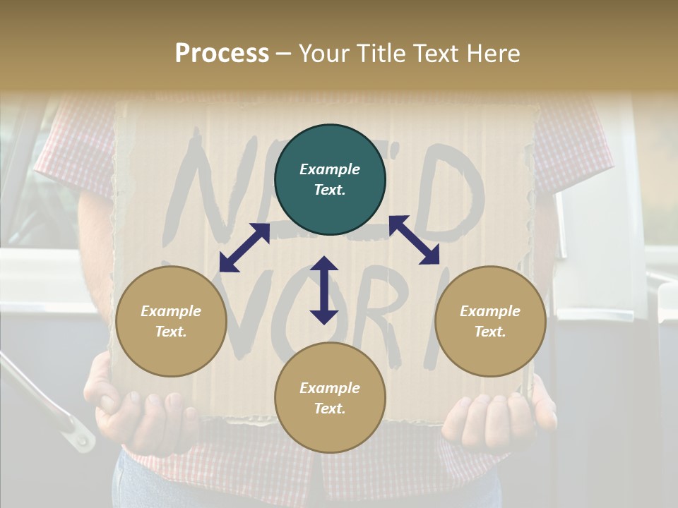 Care Aging White Background PowerPoint Template