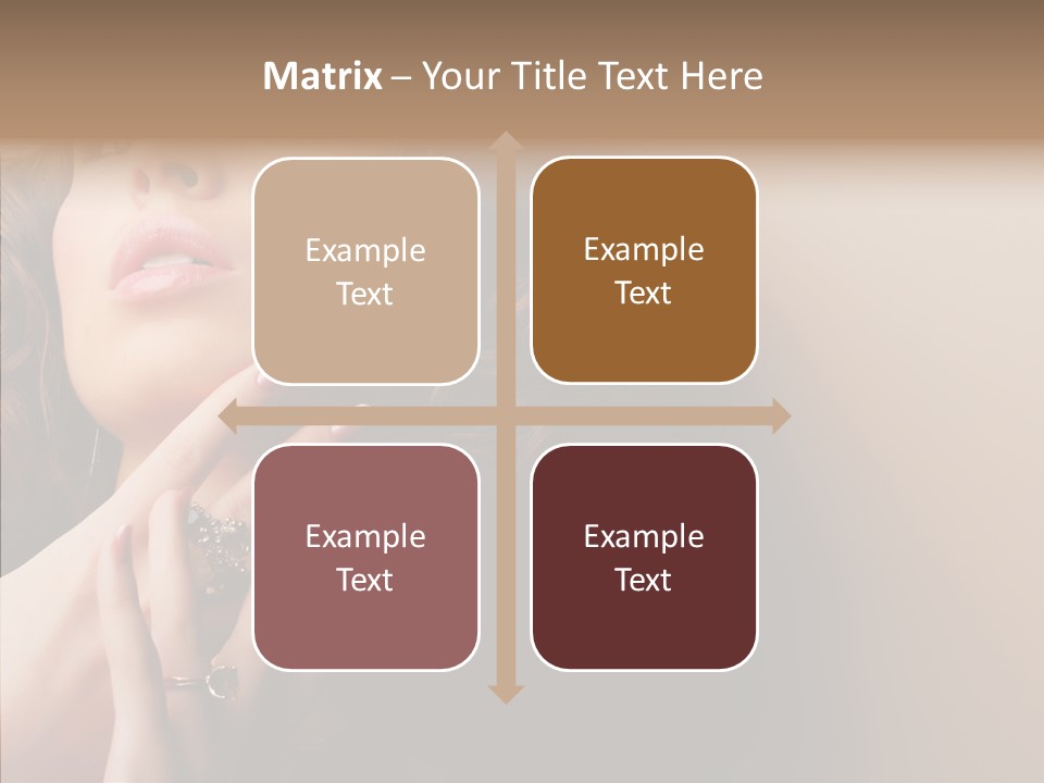 Care Two Close Up PowerPoint Template