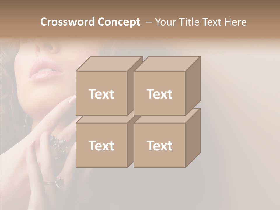 Care Two Close Up PowerPoint Template