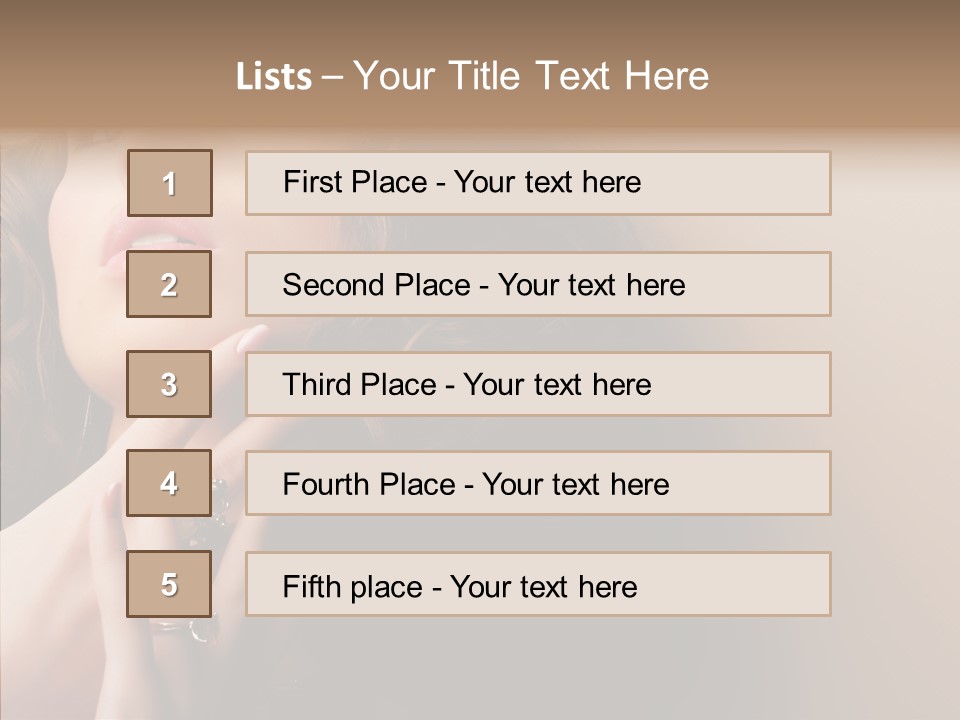 Care Two Close Up PowerPoint Template