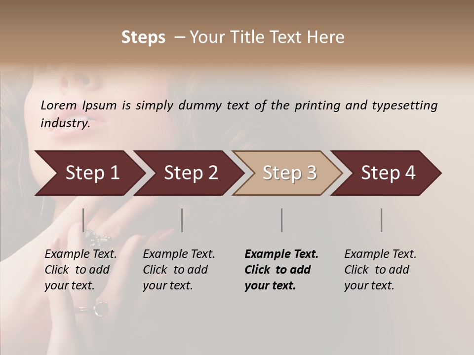 Care Two Close Up PowerPoint Template
