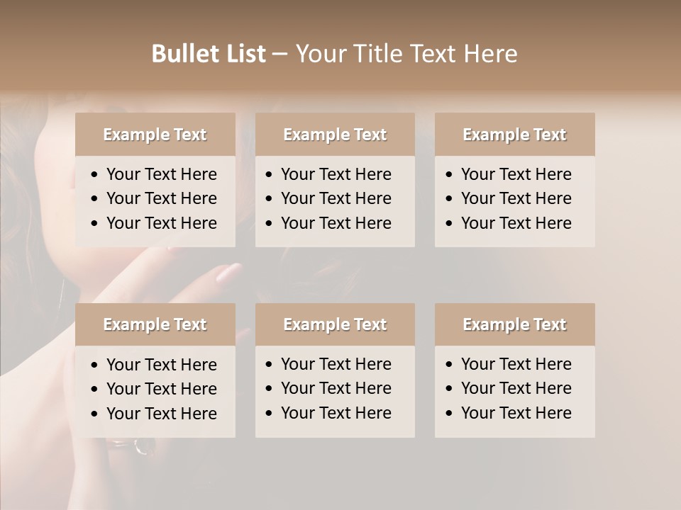 Care Two Close Up PowerPoint Template