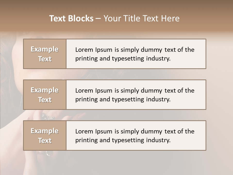 Care Two Close Up PowerPoint Template