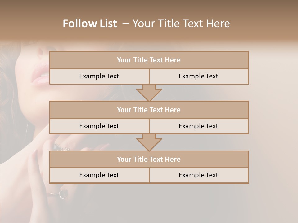 Care Two Close Up PowerPoint Template