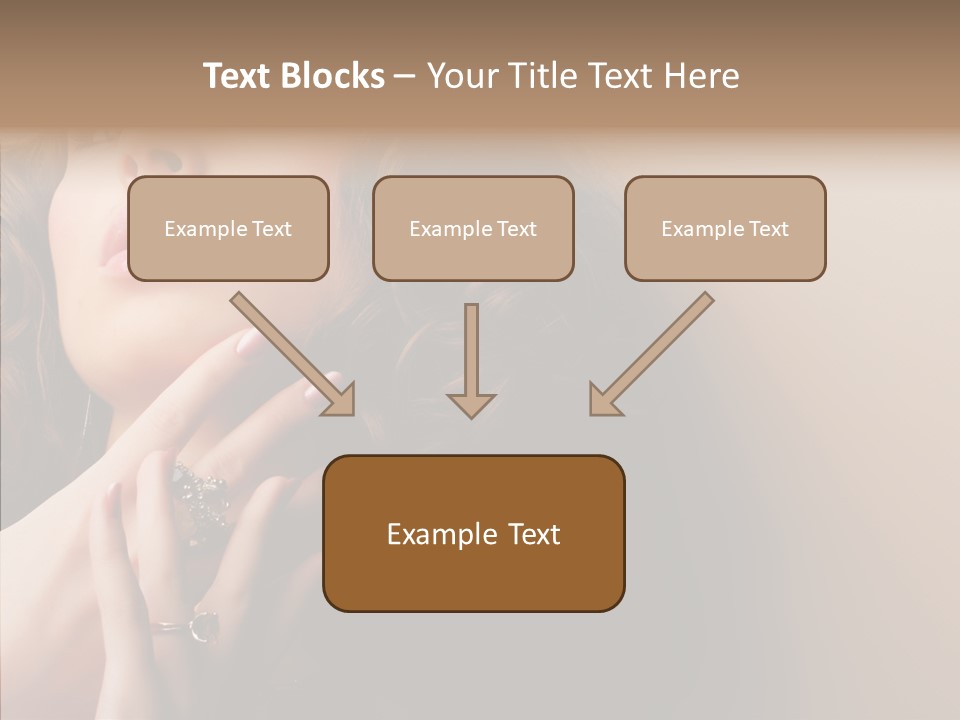 Care Two Close Up PowerPoint Template