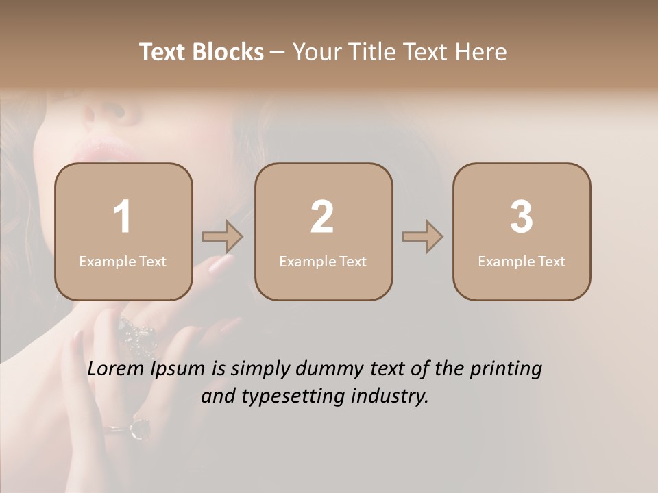 Care Two Close Up PowerPoint Template