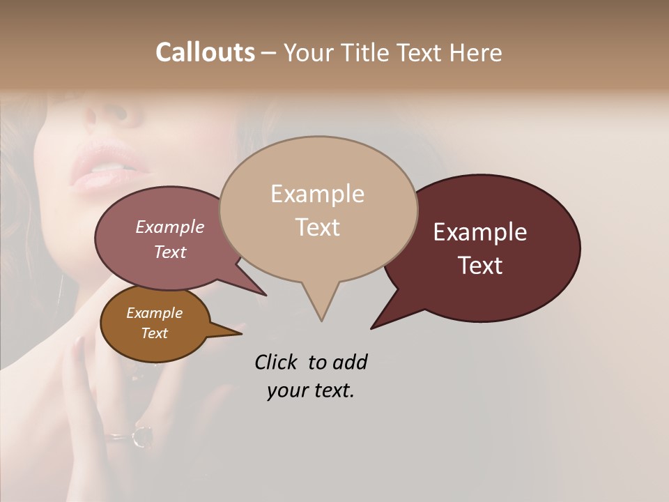 Care Two Close Up PowerPoint Template