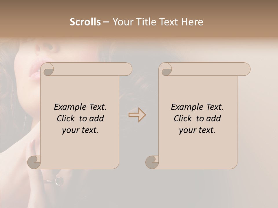 Care Two Close Up PowerPoint Template