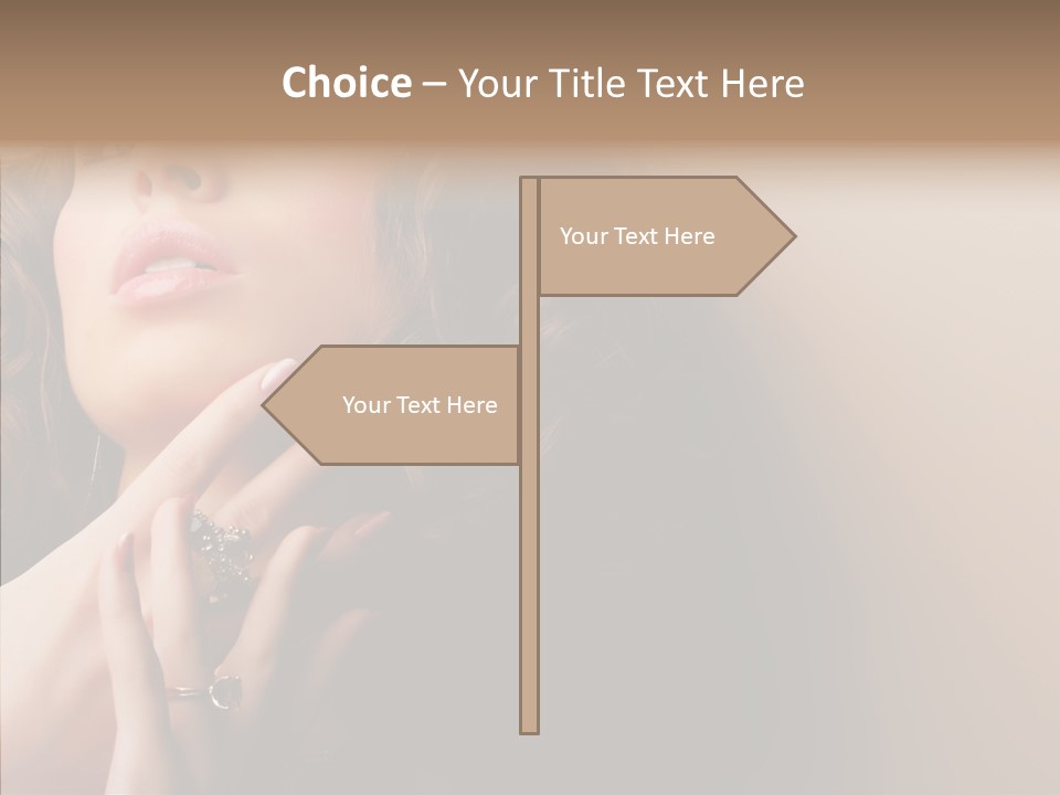 Care Two Close Up PowerPoint Template