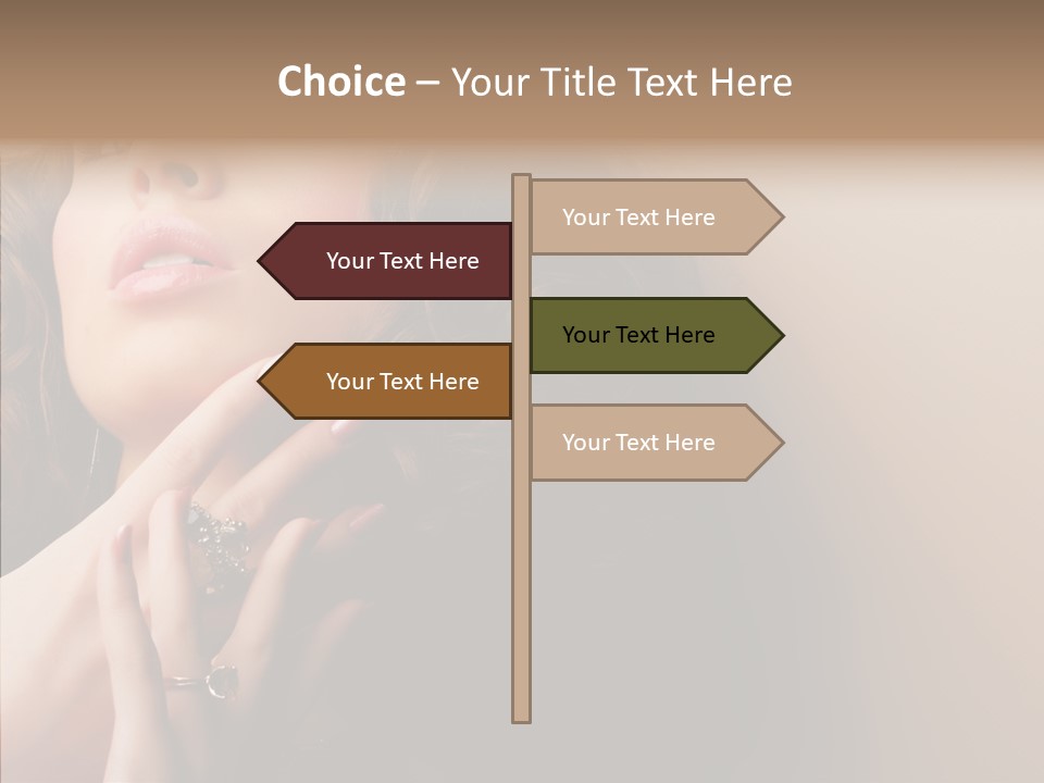 Care Two Close Up PowerPoint Template