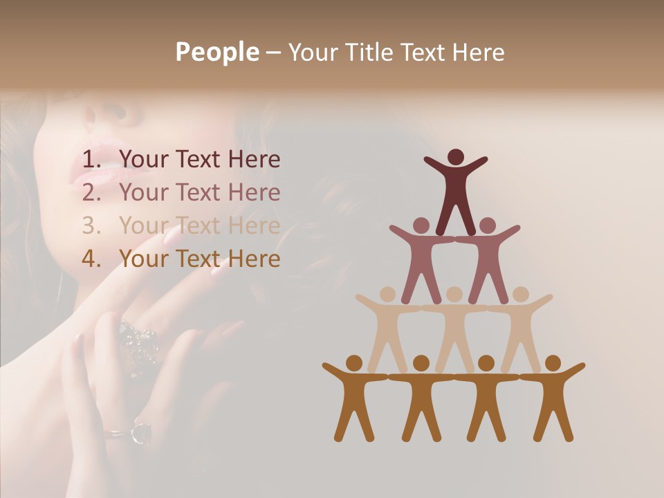 Care Two Close Up PowerPoint Template