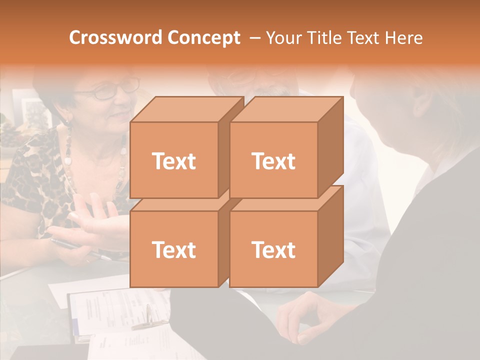 Aging Human Two PowerPoint Template