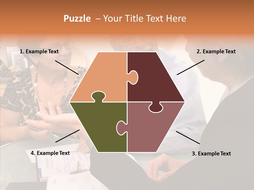 Aging Human Two PowerPoint Template