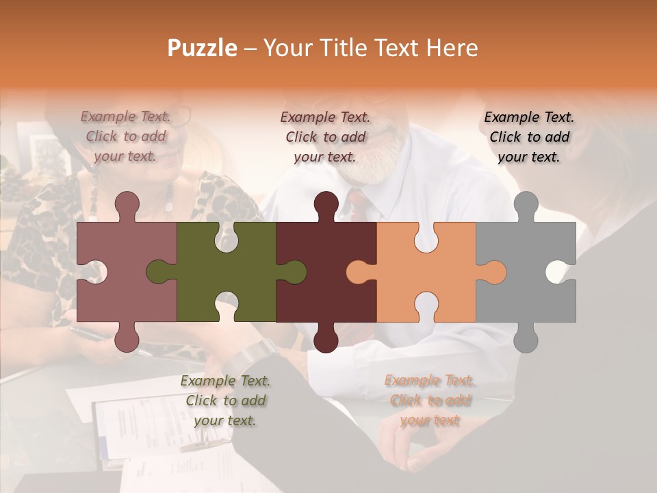 Aging Human Two PowerPoint Template