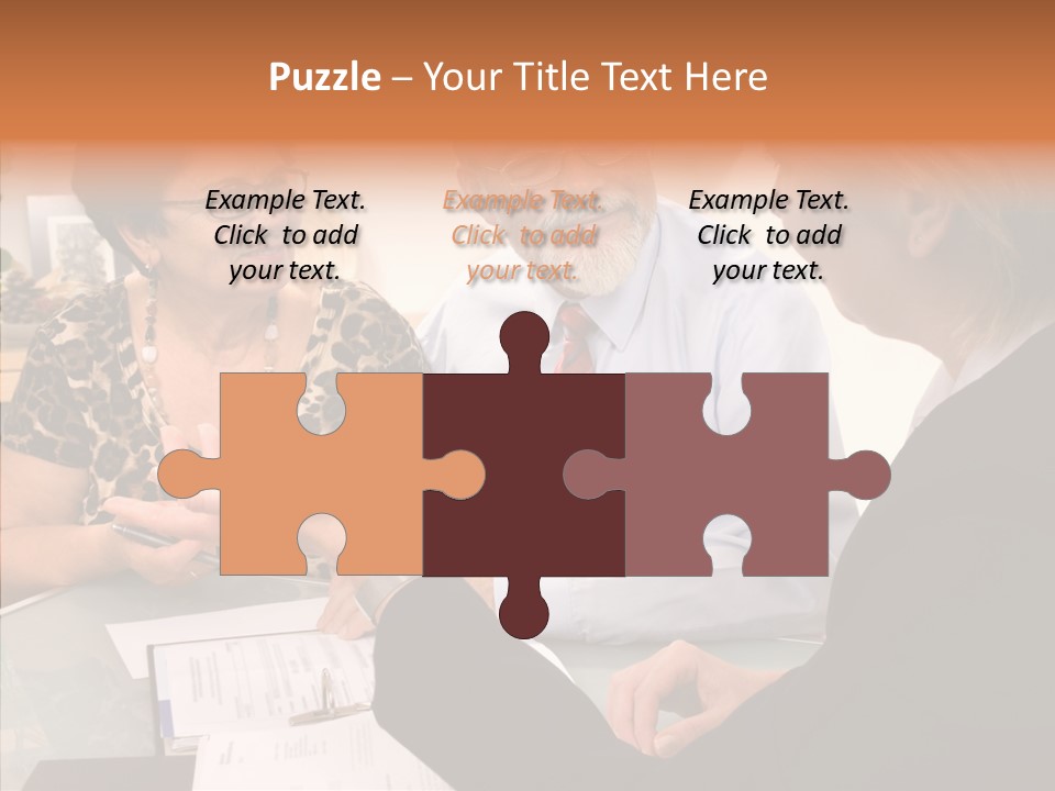 Aging Human Two PowerPoint Template