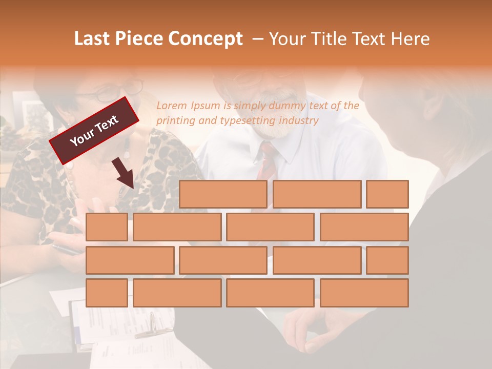 Aging Human Two PowerPoint Template