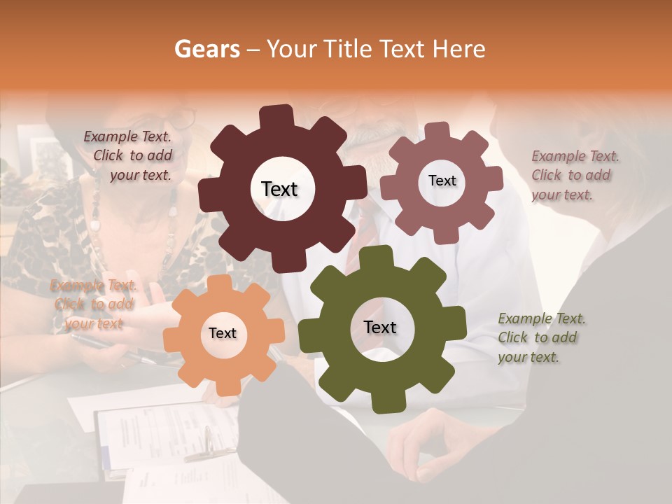 Aging Human Two PowerPoint Template