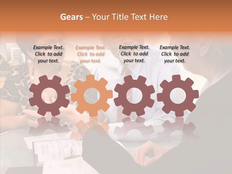 Aging Human Two PowerPoint Template