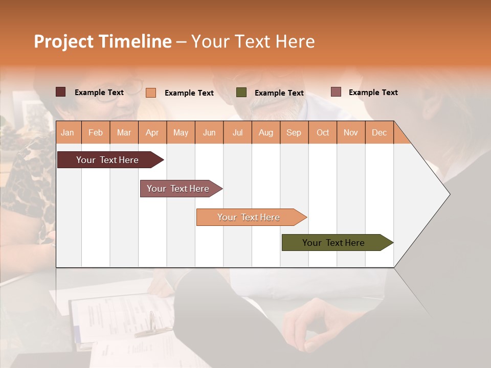 Aging Human Two PowerPoint Template