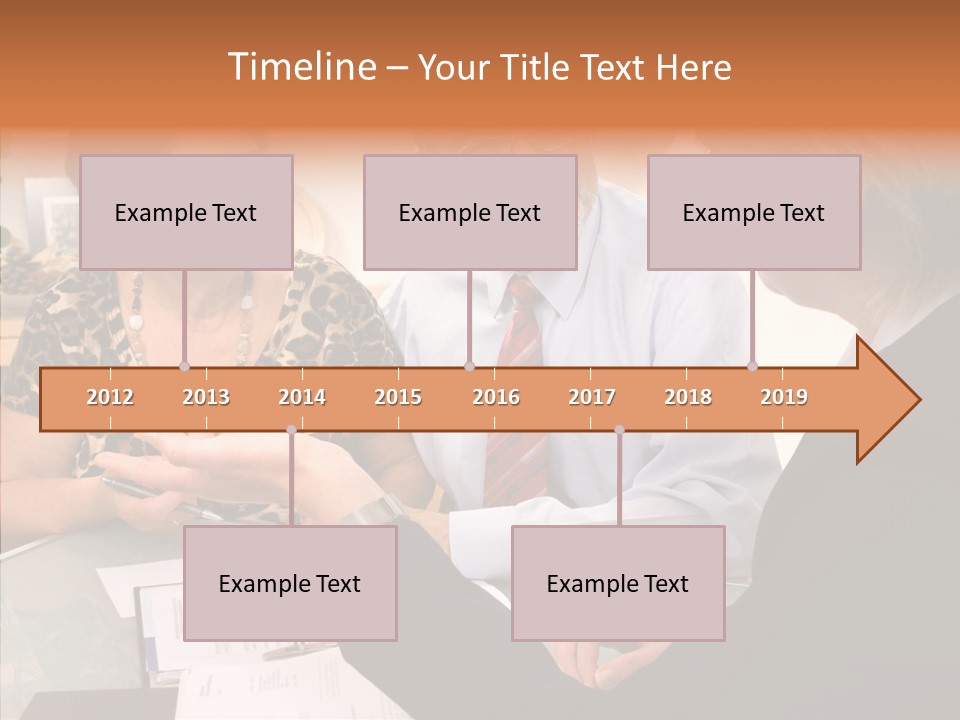 Aging Human Two PowerPoint Template