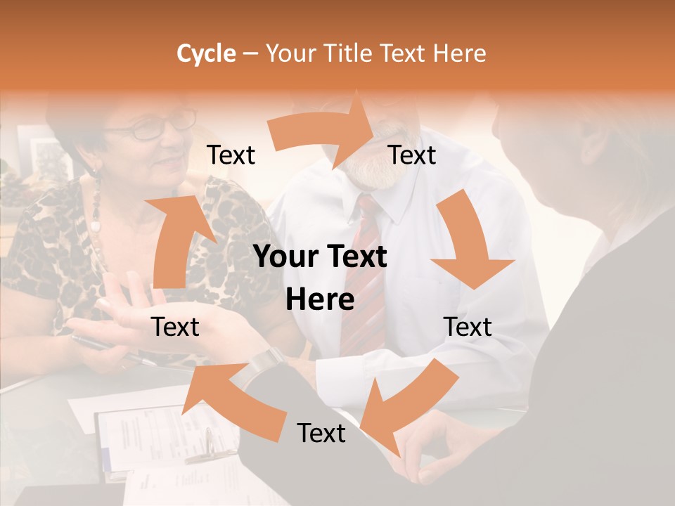 Aging Human Two PowerPoint Template