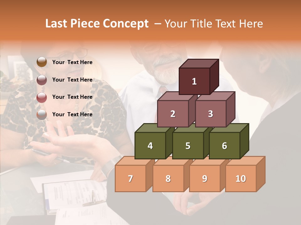 Aging Human Two PowerPoint Template