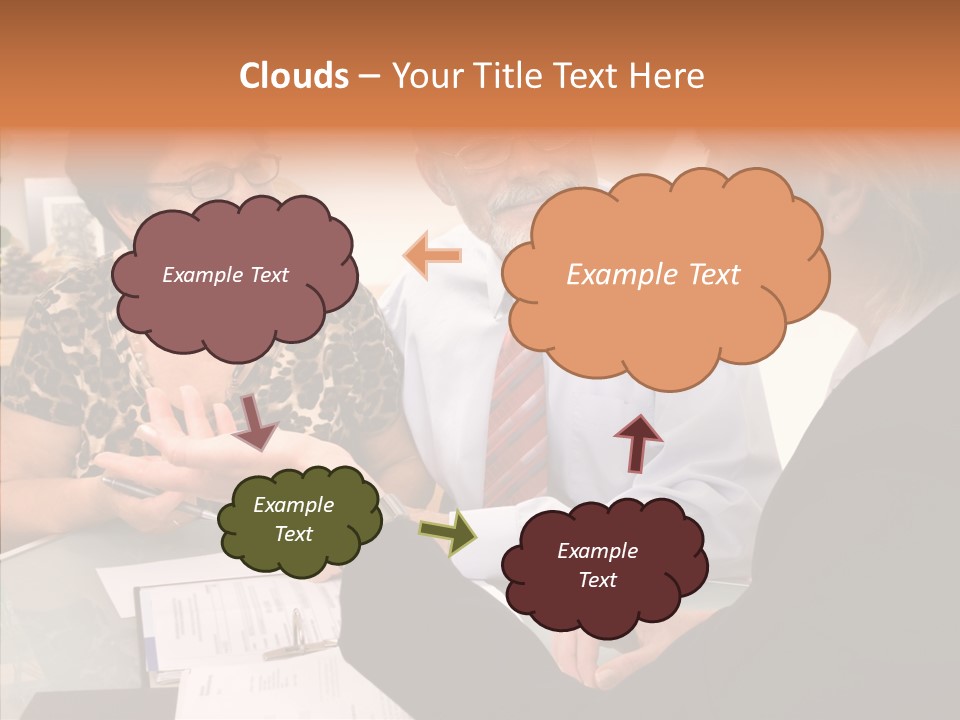 Aging Human Two PowerPoint Template