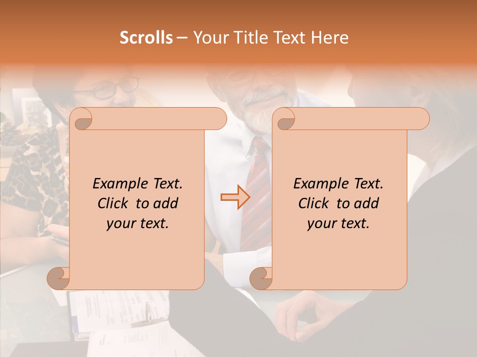 Aging Human Two PowerPoint Template