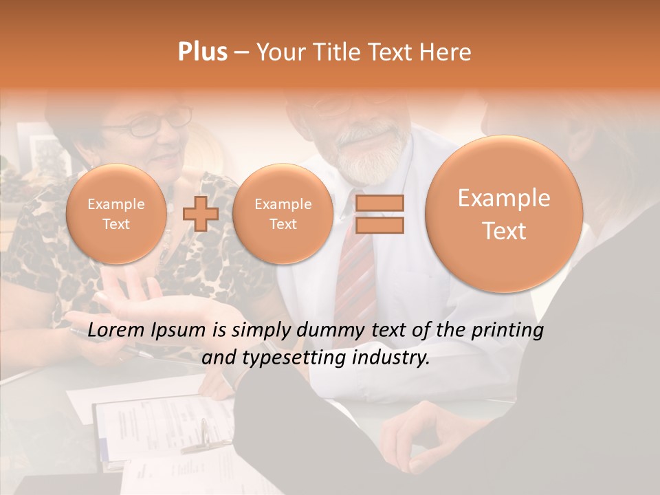 Aging Human Two PowerPoint Template
