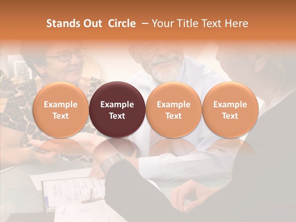 Aging Human Two PowerPoint Template