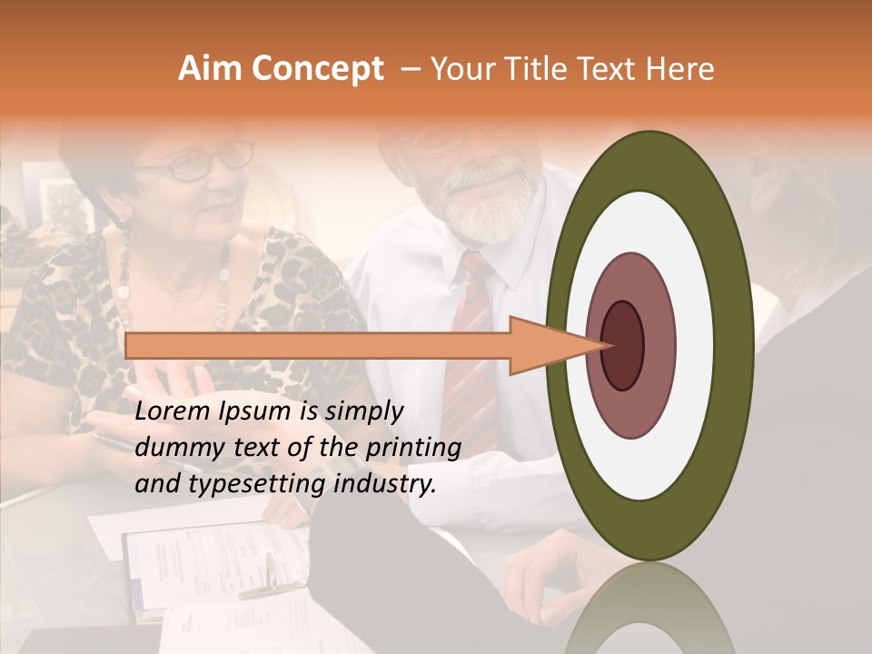 Aging Human Two PowerPoint Template