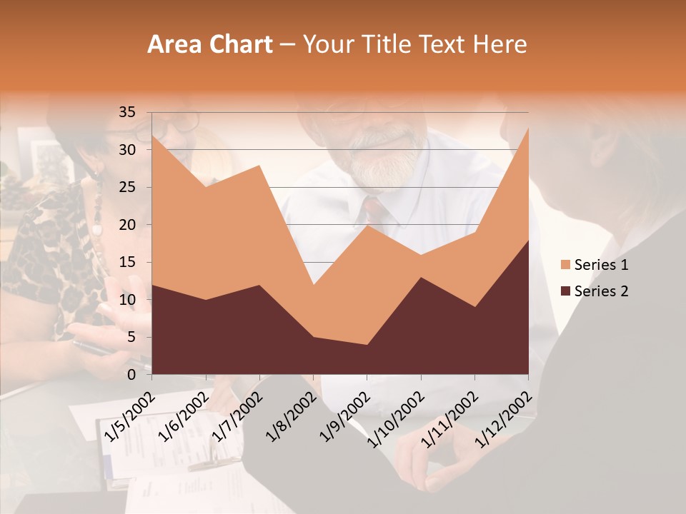 Aging Human Two PowerPoint Template