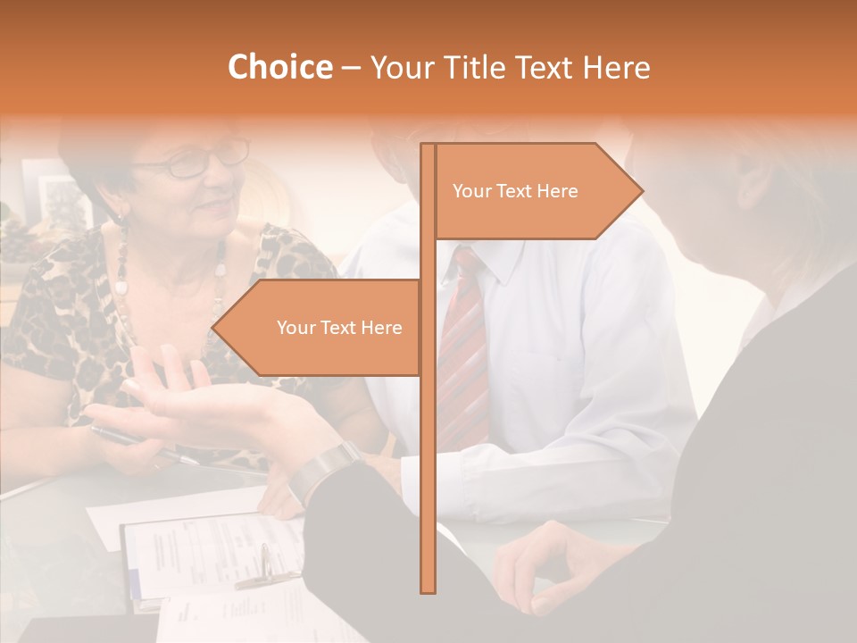 Aging Human Two PowerPoint Template