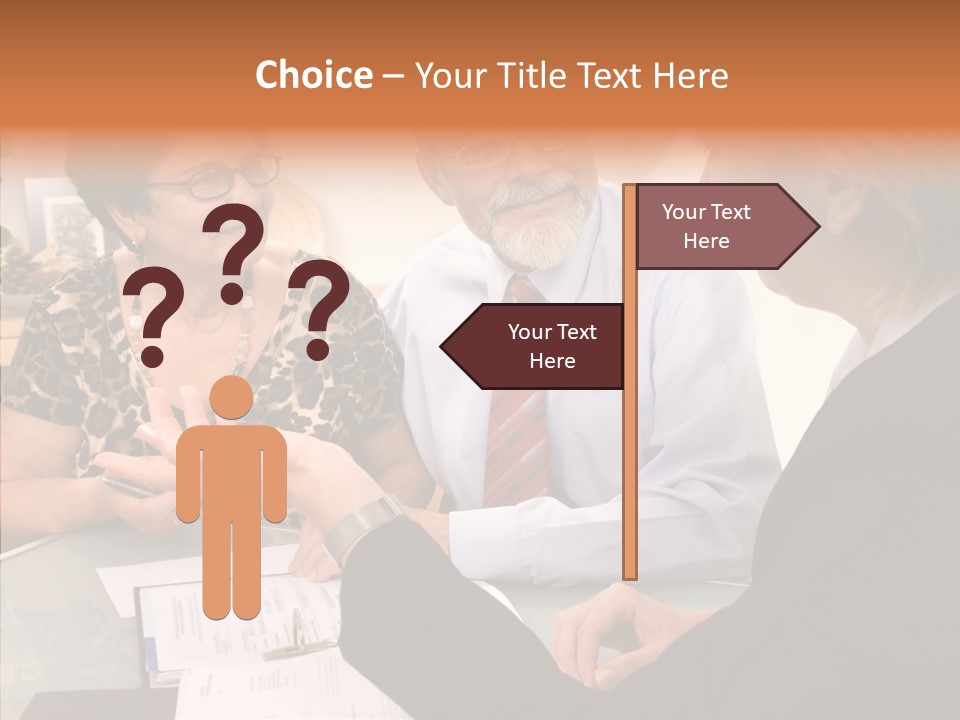 Aging Human Two PowerPoint Template