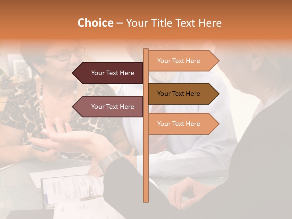 Aging Human Two PowerPoint Template
