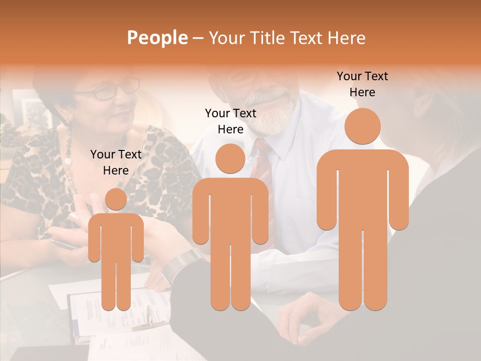 Aging Human Two PowerPoint Template